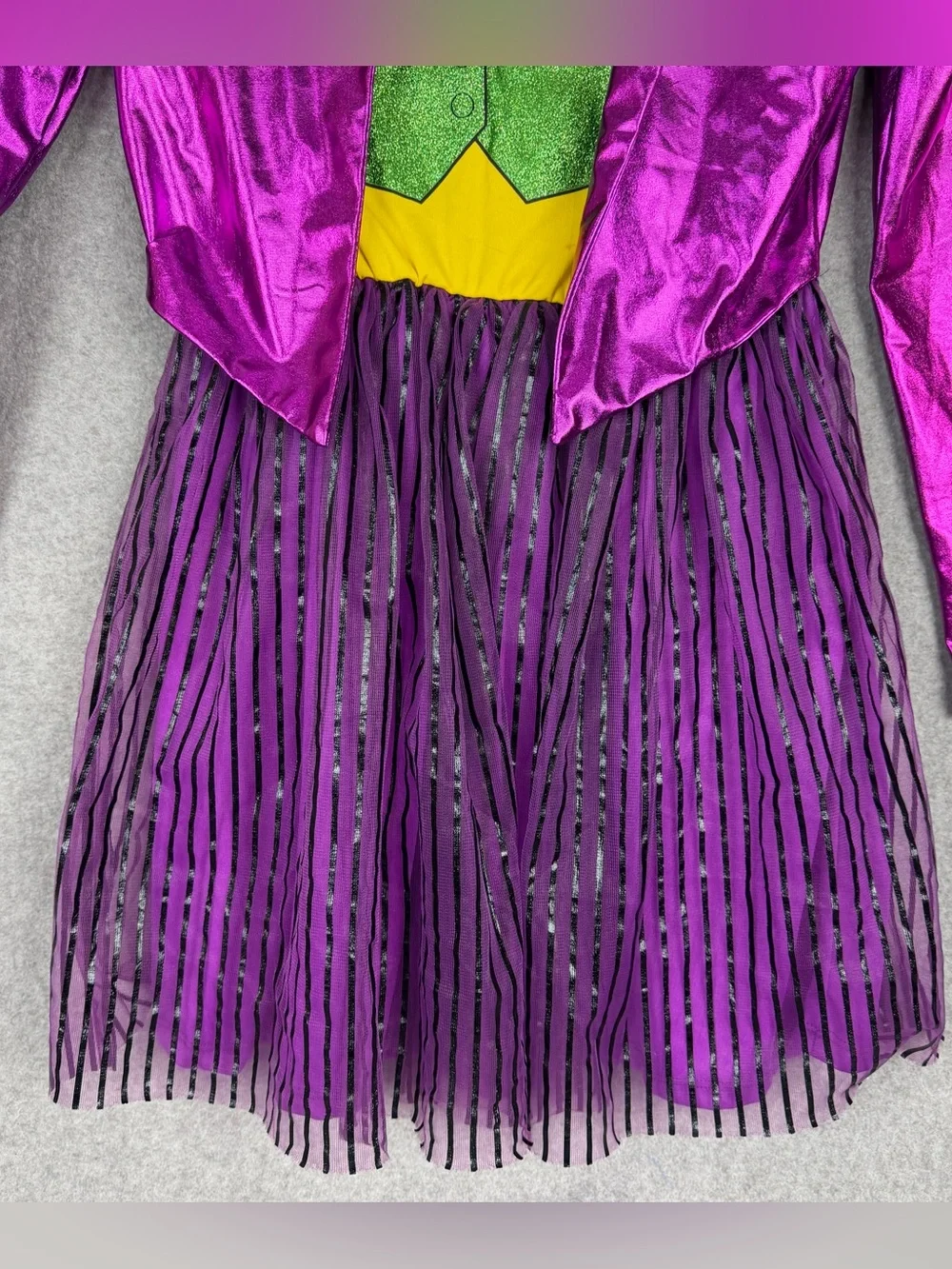 DC Comics The Joker Girls Costume Dress Girls XL Halloween